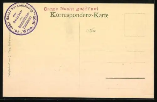 AK Wien, Weinstube und Weinhandlung St. Urbani-Keller, Am Hof 12, Innenansicht