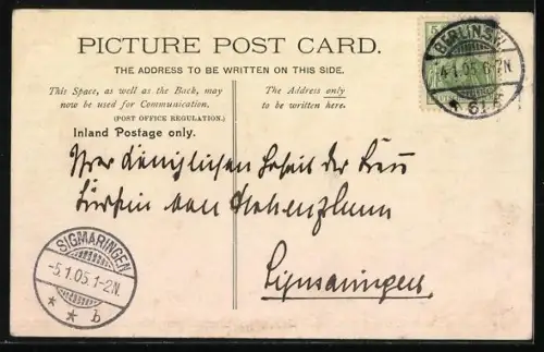 AK Opposition, Zwei Knaben mit störrischen Eseln am Strand