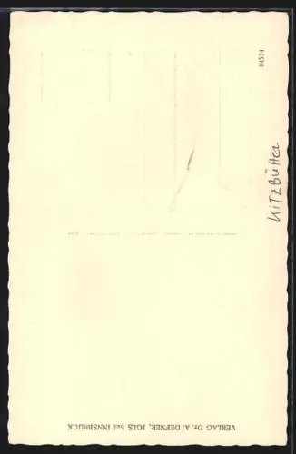 AK Kitzbühel, Aufgang zur Frauenkirche