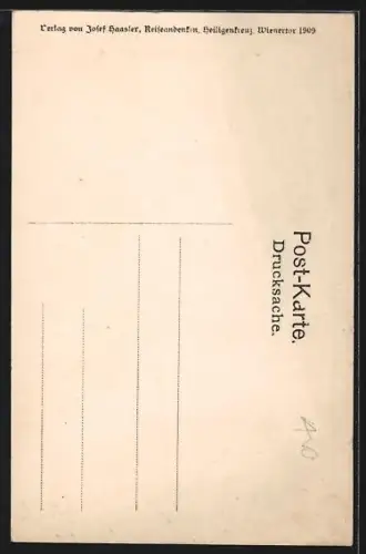 AK Heiligenkreuz im Wienerwald, Gruft der Baronesse Vetsera