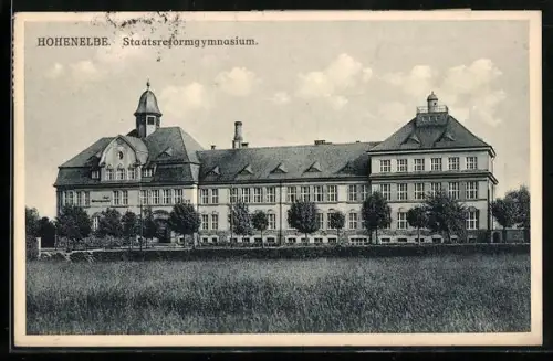AK Hohenelbe / Vrchlabi, Gymnasium