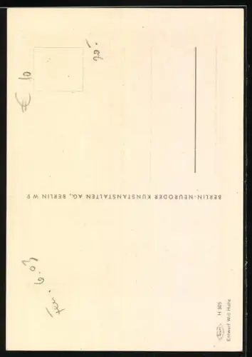 Künstler-AK Will Halle: Der Korrekte, Mehr kann ich für Sie nicht tun - ich bin verlobt!, Erotischer Humor