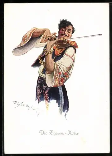 AK Berlin-Charlottenburg, Gasthaus Zigeuner-Keller, Kurfürstendamm 26