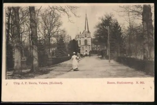 AK Baarn, Stationsweg