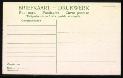 AK Amsterdam, Thorbeckeplein mit Denkmal und Pferdekutsche