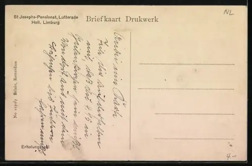 AK Lutterade /Limburg, St. Josephs-Pensionat