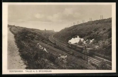 AK Oosterbeek, Talud a. d. Spoorbaan