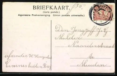 AK Eemnes, Gezicht op de haven, Dorpsgezicht, Molenbuurt, Laarderweg