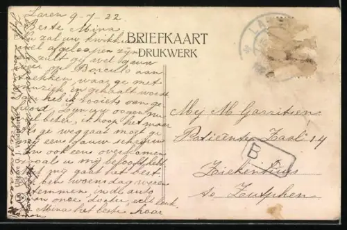 AK Laren /G., Deventerweg