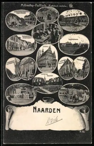 AK Naarden, Stadhuis, Legerplaats, Marktstraat