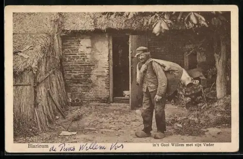 AK Blaricum, in't Gooi Wilem met zijn Vader