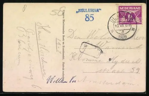 AK Blaricum, in't Gooi Wilem met zijn Vader