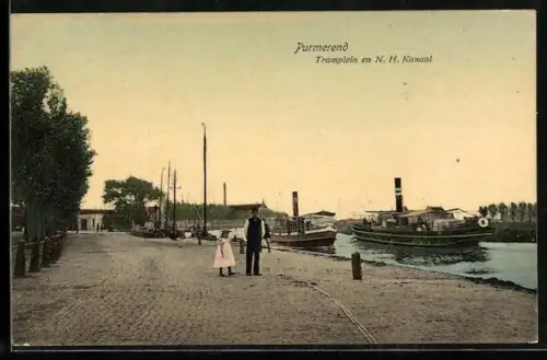 AK Purmerend, Tramplein en N. H. Kanaal