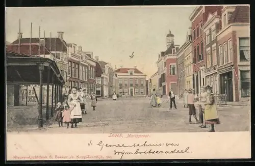 AK Sneek, Marktstraat, Panorama