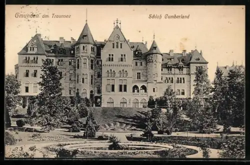 AK Gmunden am Traunsee, Schloss Cumberland