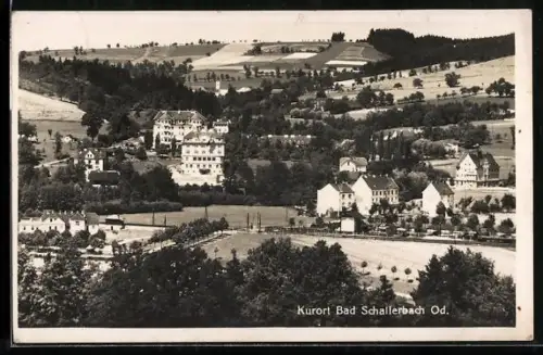 AK Bad Schallerbach /Od., Ortsansicht aus der Vogelschau