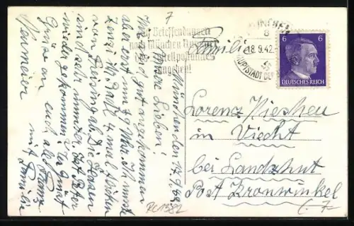 AK St. Florian /Ob. D., Stift mit Klosterkirche, Panorama