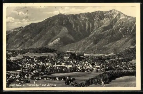 AK Bad Ischl, Ortsansicht mit Reiterndorf und Zimnitz