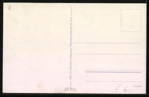 AK Bad Ischl /Salzkammergut, Hotel Bauer, Dachstein im Hintergrund