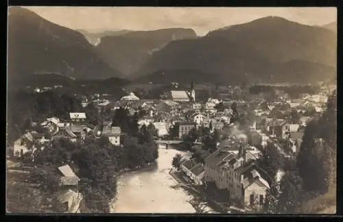 AK Bad Ischl, Panorama mit Loser