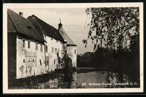 AK Gallspach /O. Ö., Schloss Zeiless