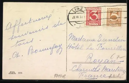 AK Linz a. D., Platz d. 12. November