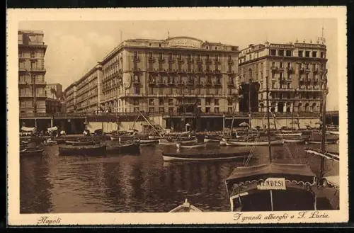 AK Napoli, I Grandi Alberghi a S. Lucia