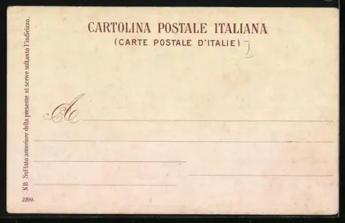 AK Amalfi, La casa di Masaniello um 1900