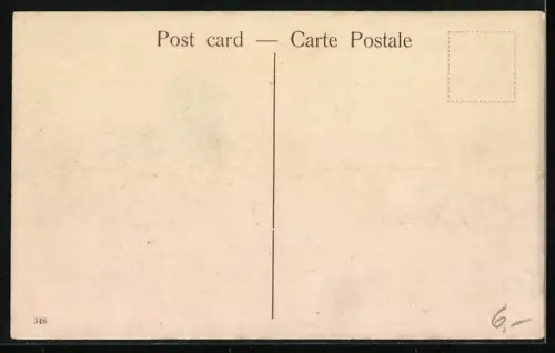 AK Bombay, Strassenansicht mit Passanten