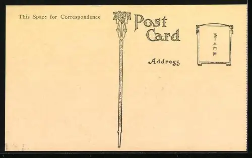 AK Seattle, Wn., 14th Ave. N. E. University District, Strassenbahn