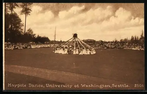 AK Seattle, WA, Maypole Dane, University of Washington