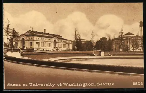 AK Seattle, Wn., Scene at University of Washington