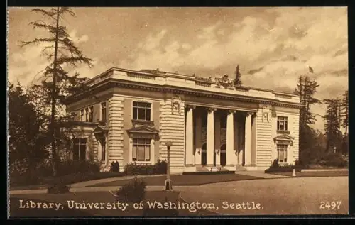 AK Seattle, WA, Library, University of Washington