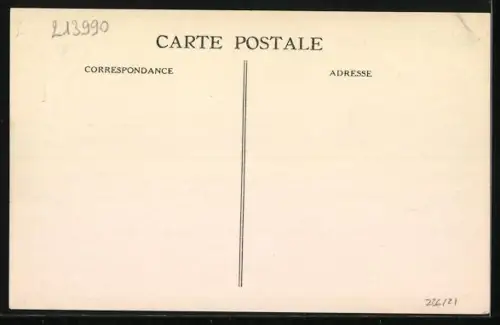 AK Flavigny, Vue prise du Faubourg