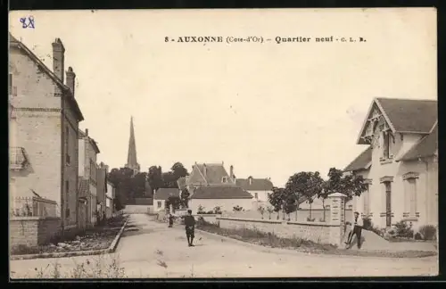 AK Auxonne, Quartier neuf
