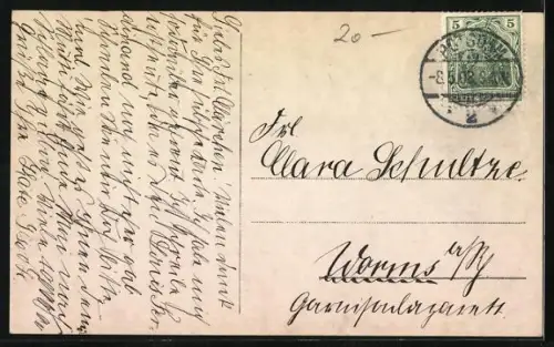 AK Prinz Louis Ferdinand von Preussen als Baby