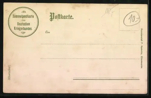 AK Porträts von Kronprinz Wilhelm von Preussen und Cecilie der Herzogin zu Mecklenburg-Schwerin