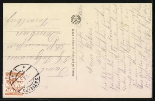 Künstler-AK Domenico Mastroianni: Der Schwur, Hirtenpaar