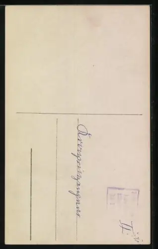 AK Kronprinz Wilhelm von Preussen in Uniform mit seiner Gattin