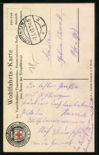 AK Portrait Victoria Louise Herzogin von Braunschweig