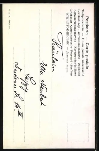 Künstler-AK M. Müller jun.: Rehe im winterlichen Wald