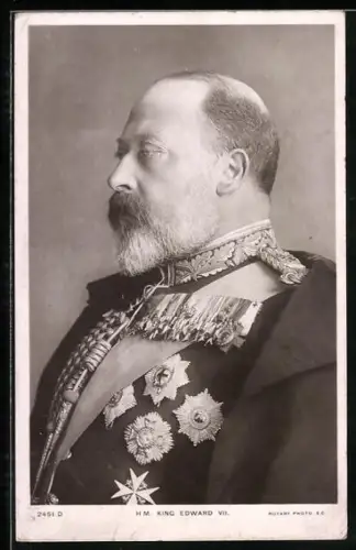 AK Profilbild King Edward VII. in Uniform
