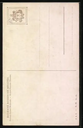 Künstler-AK S. Solomko: Mann mit Vogelkäfig in der Hand, Vogelliebhaber