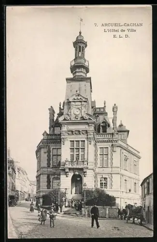 AK Arcueil-Cachan, L`Hotel de Ville