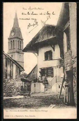 AK Saint-Martin-d`Uriage, Eglise