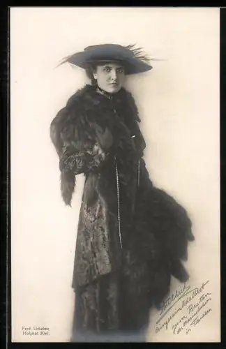 AK Prinzessin Adelheid von Preussen, Gemahlin von Prinz Adalbert von Preussen