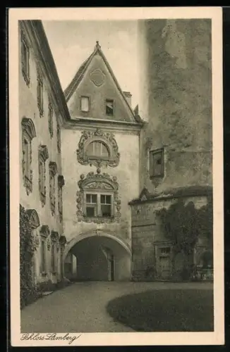 AK Lämberg, Teilansicht vom Schloss