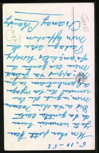 Künstler-AK sign. M. B. Cooper: kleines Mädchen und Hund mit Zahnweh