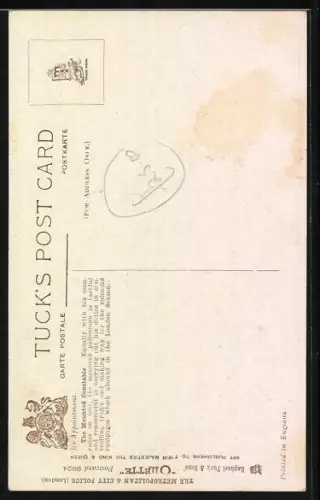 Künstler-AK Harry Payne: Metropolitan Polizei, The Mounted Constable