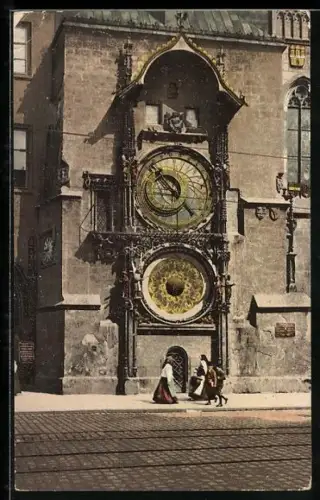 AK Prag, Astronomische Uhr am Rathaus, Kunstuhr
